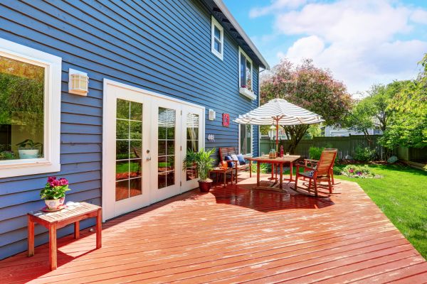 Blue Siding Installation in Wylie